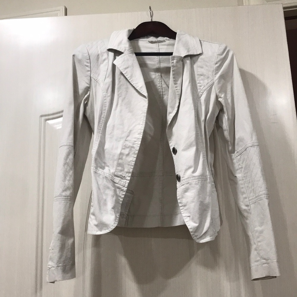 Cream colored blazer